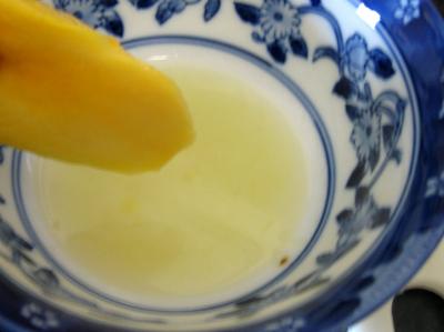 Fraises et mangue au caramel - 5.4