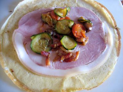 Crêpes roulées au jambon et aux cèpes - 6.1