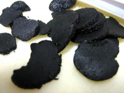 Foie gras en salade chayotte et truffe - 8.1