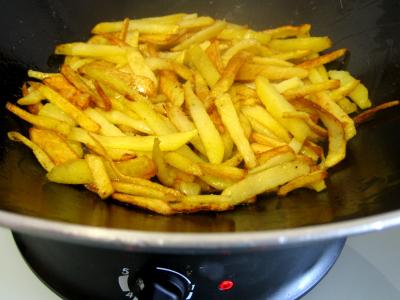 frites : Assiette de frites façon chinoise