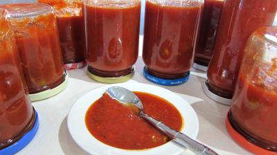 Image : recette Conserve de sauce pizza aux olives