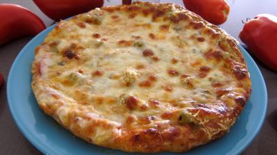 Entrées froides : Assiette de pizza margherita