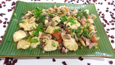 Cuisine diététique : Assiette de volaille au tabasco