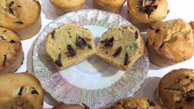 Photo : Muffins aux pépites de chocolat