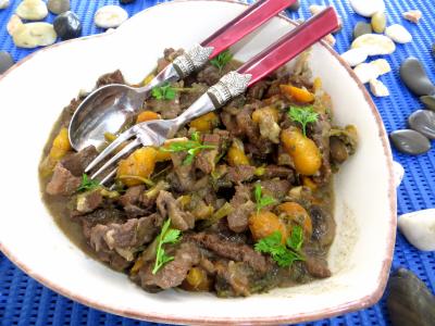 Cuisson à la cocotte : Saladier de boeuf aux carottes