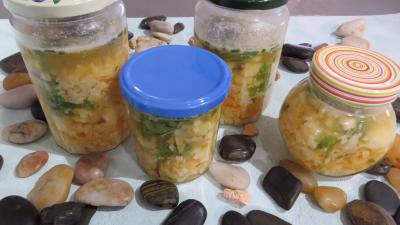 Image : Bocaux de fromages forts