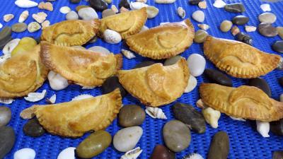 Amuse-bouche : Sambousseks aux fromages forts