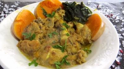 plat complet : Plat d'abatis de Babylas