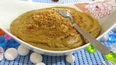 Recettes rapides : Ramequin de crème pâtissière pralinée