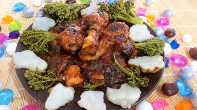 Saint Valentin : Assiette de ragoût de poulet