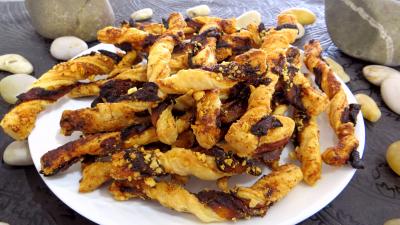 Pour débutants : Assiette de sacristains aux anchois et abricots secs