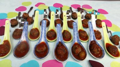 Pour débutants : Cuillères de kefta amuse-bouche revisité