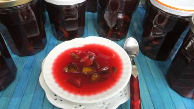 Confitures : Coupelle de confiture aux restes de mojito
