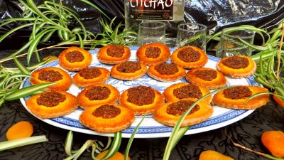 Anniversaire : Assiette de biscuits d'abricots secs