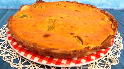 Cuisson au four : Clafoutis aux kiwis