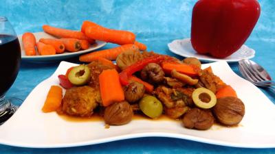 Viandes : Filet de porc aux châtaignes