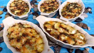 Recettes sans oeufs : Cassolettes de blettes