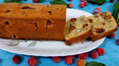 Pour débutants : Cake aux cerises