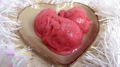 Recettes sans oeufs : Sorbet au cassis