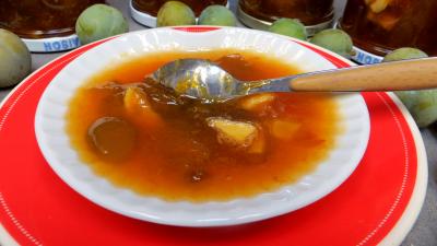 Confitures : Confiture de reine-claude aux citrons verts