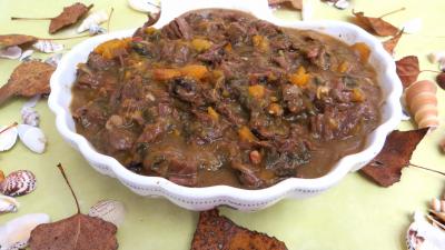 plat sucré salé : Plat de daube de boeuf façon provençale