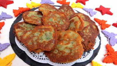 Fromages : Assiette de galettes à la fourme d'Ambert