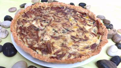 Volailles et gibiers : Tarte au confit de canard
