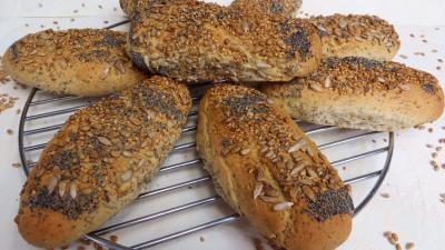Pains & pâtes : Petits pains aux graines