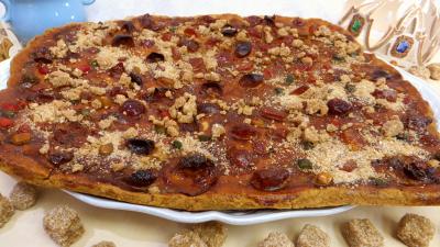 Pour débutants : Galette aux fruits confits