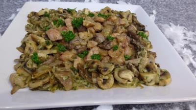 Les grands classiques : Assiette de rognons d'agneau sauce moutarde