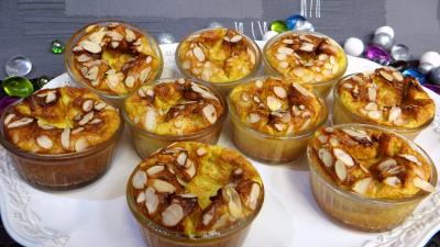 Amande effilée : Ramequins de farcollèle corse à la confiture