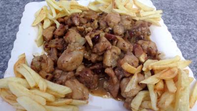 plat sucré salé : Assiette de ris de veau façon chinoise