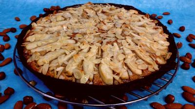 Image : recette Tarte aux poires et fruits secs