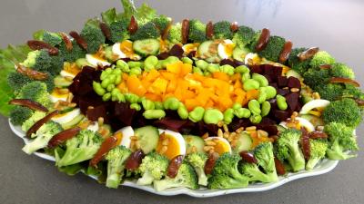Pour débutants : Salade de brocolis et fèves