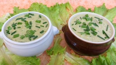 Pour débutants : bol de velouté de batavia