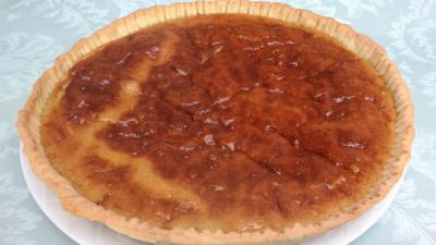 Fromages : Tarte gratinée au bleu d'Auvergne