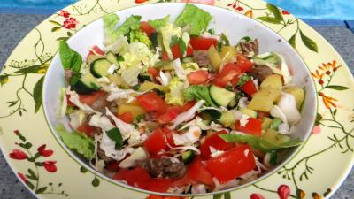 Les grands classiques : Saladier de tomates en salade