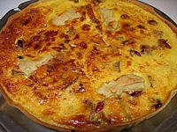 quiche de coquilles