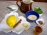 Ingrédients pour la recette : Grog à la sauge et à l'armagnac