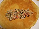 Crêpes aux champignons et au saumon fumé - 18.2