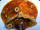 Recette Crêpes farcies aux coeurs de dinde