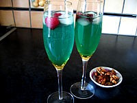 Image : Triple sec - Cocktail valentin au champagne