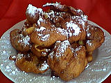 Recette Beignets aux raisins secs et fruits confits