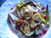 foie gras sauce aux airelles
