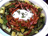 Image : recette Haricots verts au fromage blanc