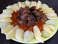 Image : recette Foies de volaille aux poires