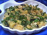 sel de céleri : Ramequin de courgettes parmentières