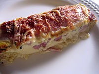 Recette Bananes au jambon