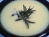 Recette Crème au romarin