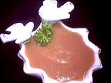 tabasco : Ramequin de coulis de betterave